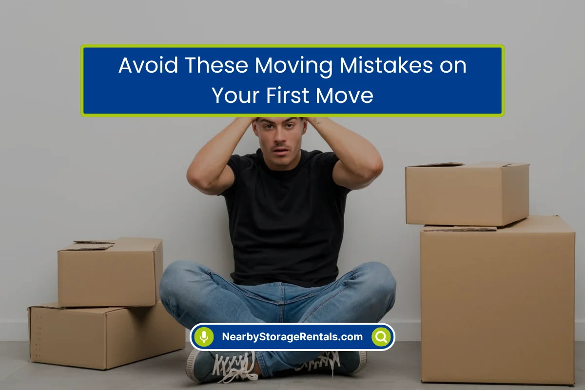 Don’t Make These Errors on Your First Move Don’t Make These Errors on Your First Move