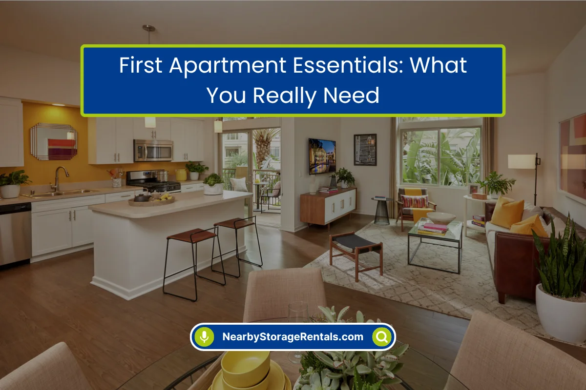 Essential Items for Your First Apartment