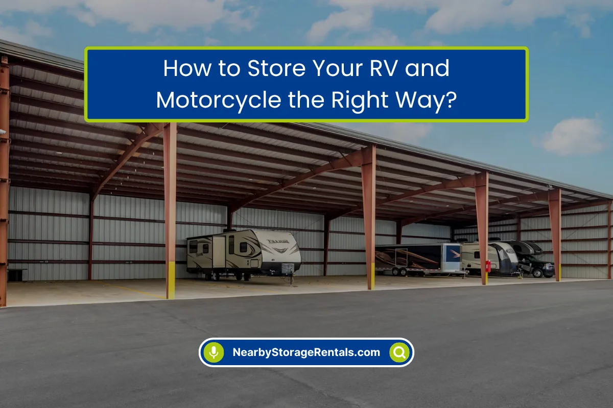 RV and Motorcycle Storage Tips You Need to Know