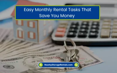Easy Monthly Rental Tasks That Save You Money (2026)