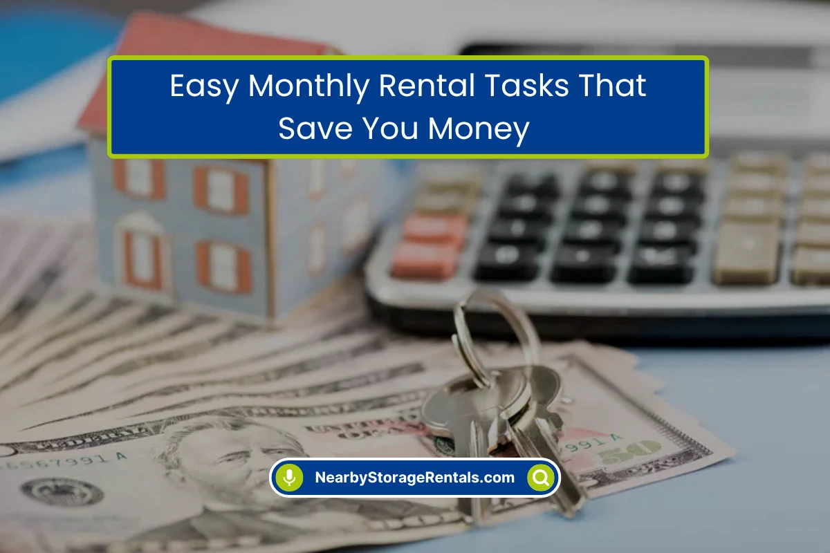 Simple Monthly Rental Tasks to Cut Costs Simple Monthly Rental Tasks to Cut Costs