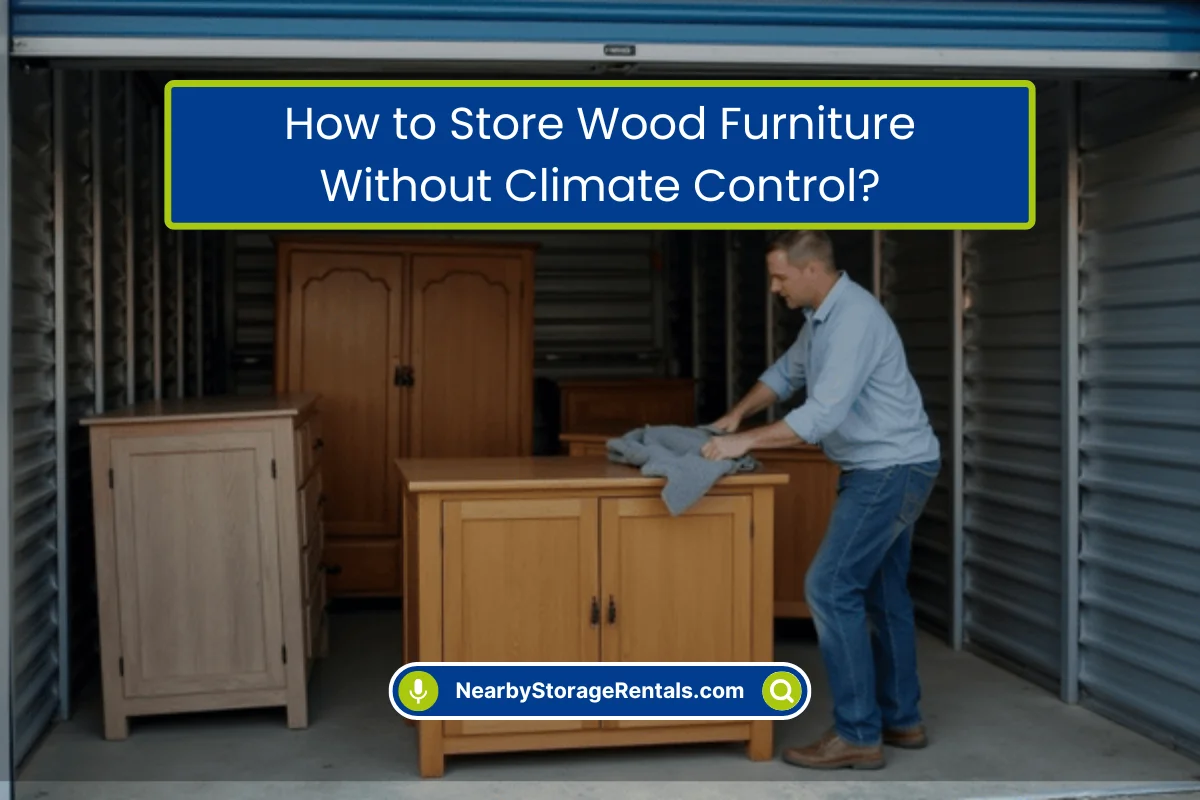Storing Wood Furniture Without Climate Control Storing Wood Furniture Without Climate Control