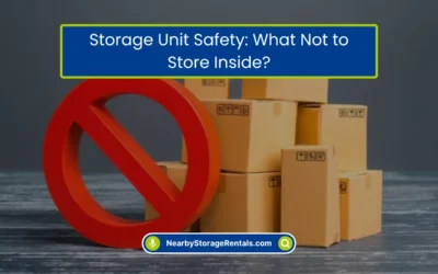 Storage Unit Safety: What Not to Store Inside? (2026)