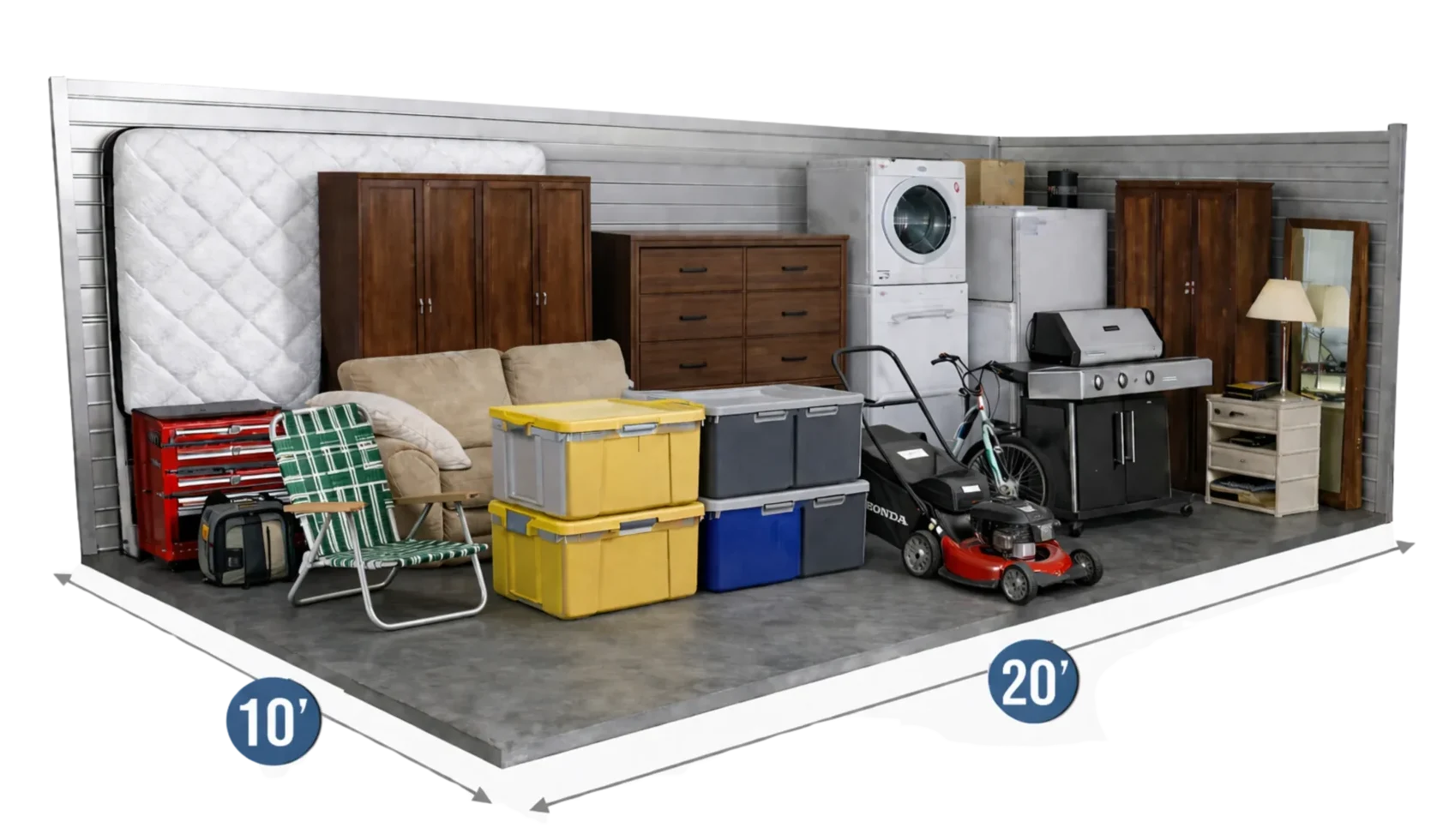 10x20 What Fits Inside This Unit scaled e1776091082348