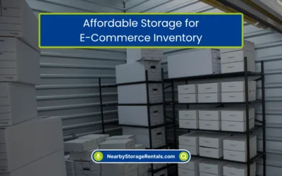 Affordable Storage for E-Commerce Inventory (2026)