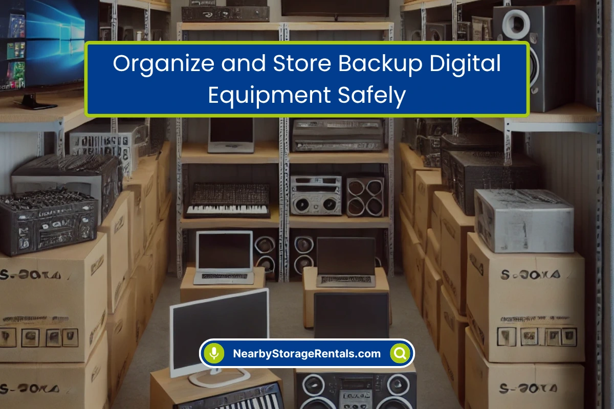 Best Ways to Store Backup Digital Equipment