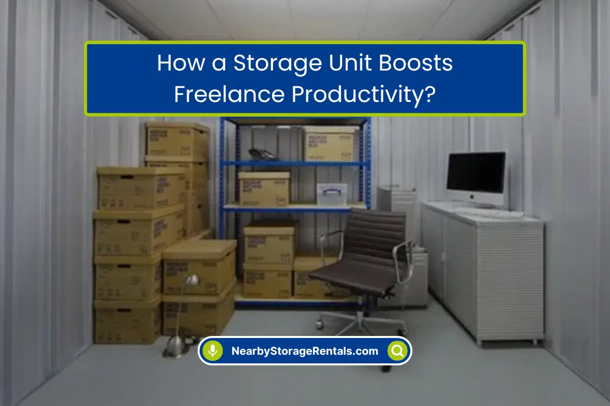 Boost Your Freelance Work with a Storage Unit