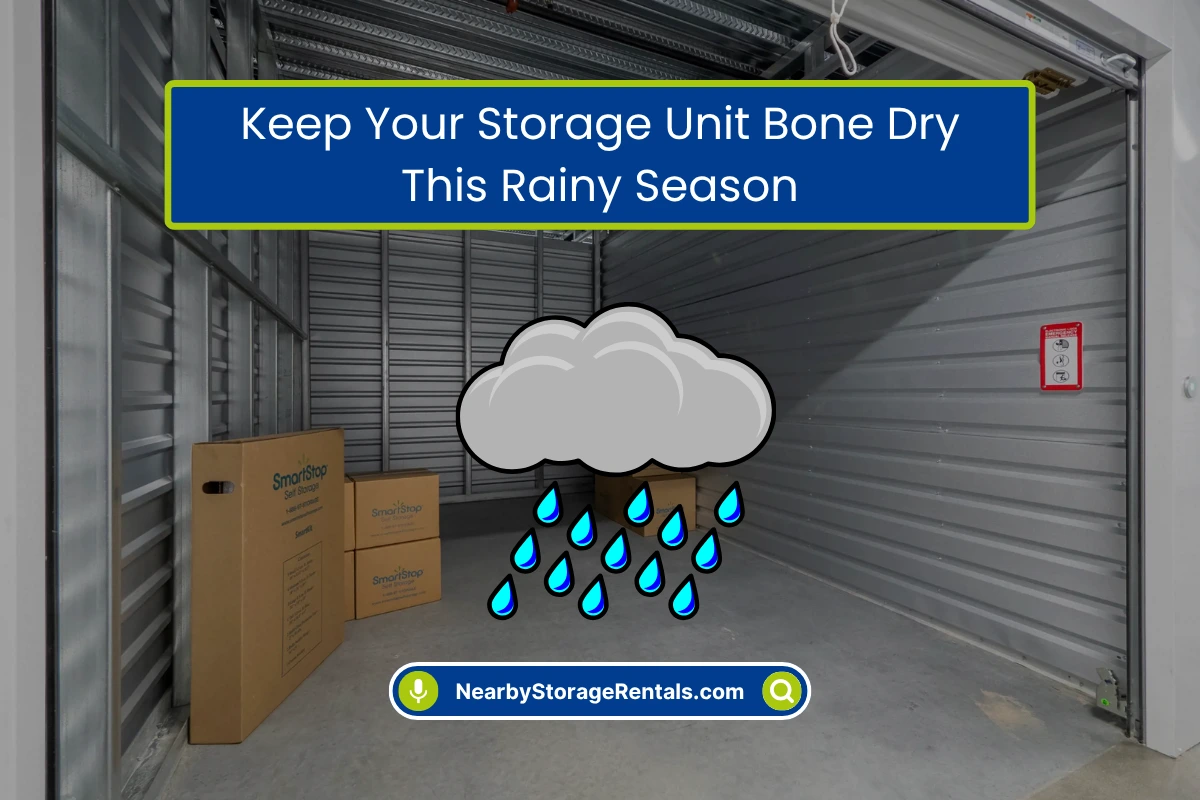 Dry Storage Tips for the Rainy Season Dry Storage Tips for the Rainy Season