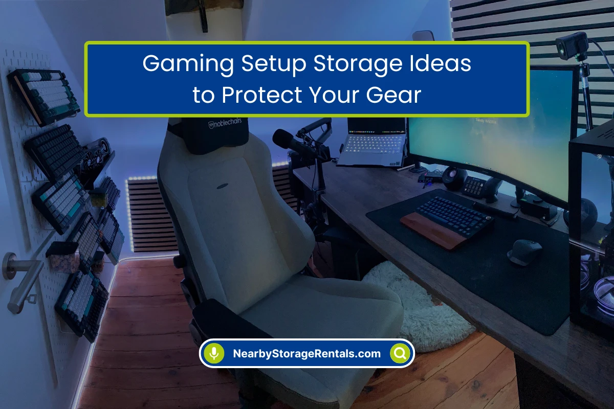 Gaming Setup Storage Tips to Protect Your Gear
