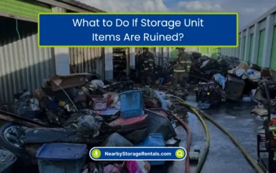 What to Do If Storage Unit Items Are Ruined? (2026)