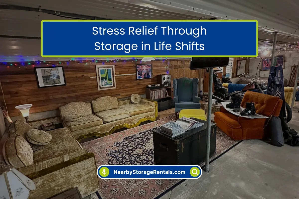 Managing Life Changes Stress Relief Through Storage