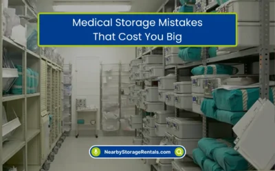 Medical Storage Mistakes That Cost You Big (2026)