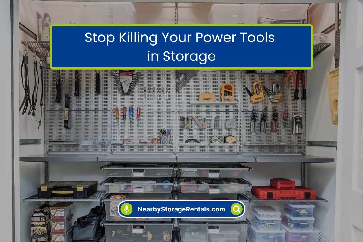 Power Tool Storage Mistakes to Avoid Power Tool Storage Mistakes to Avoid
