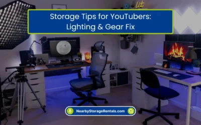 Storage Tips for YouTubers: Lighting & Gear Fix (2026)