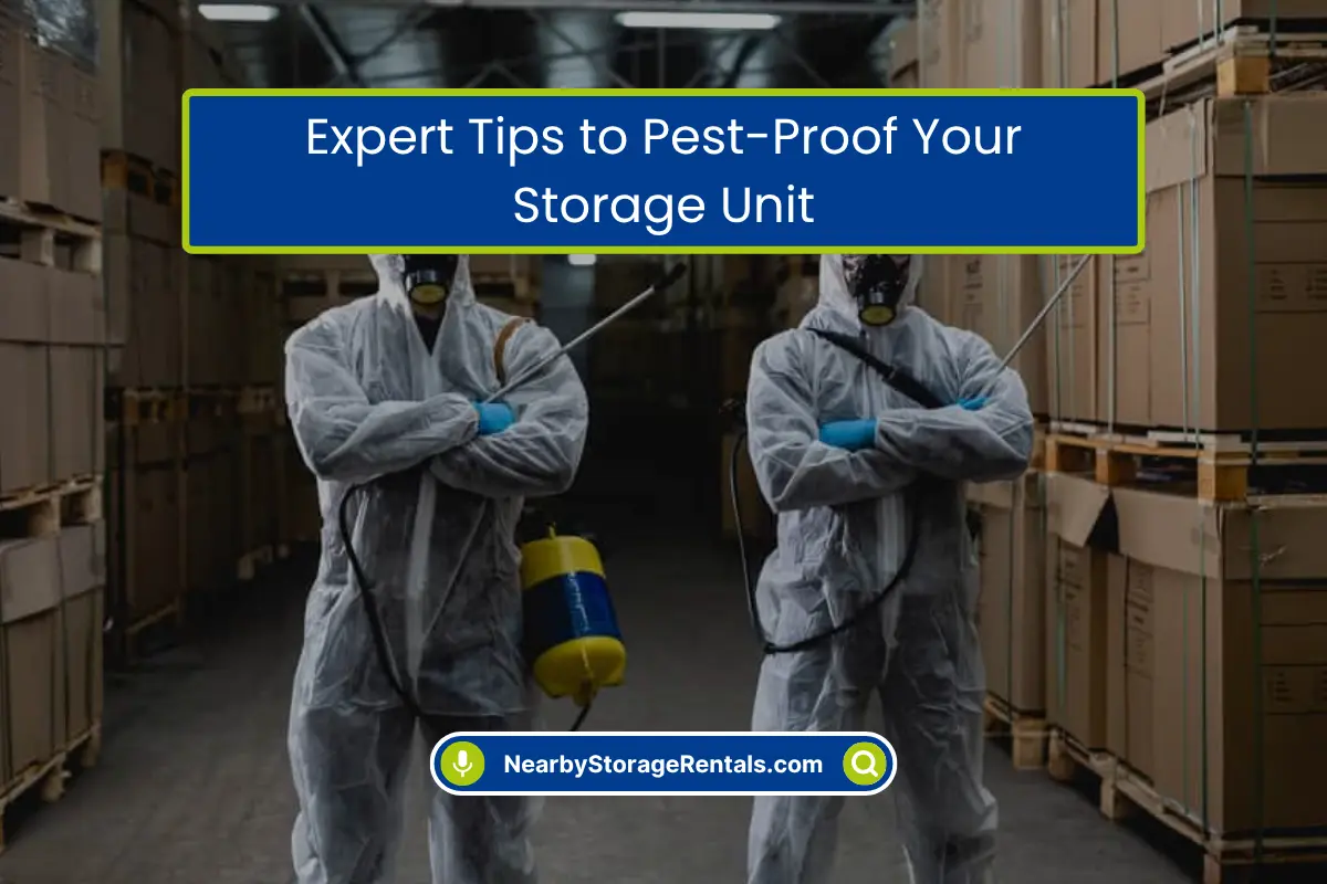 Simple Tips to Pest-Proof a Storage Unit Simple Tips to Pest-Proof a Storage Unit