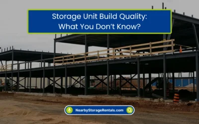 Storage Unit Build Quality: What You Don’t Know? (2026)