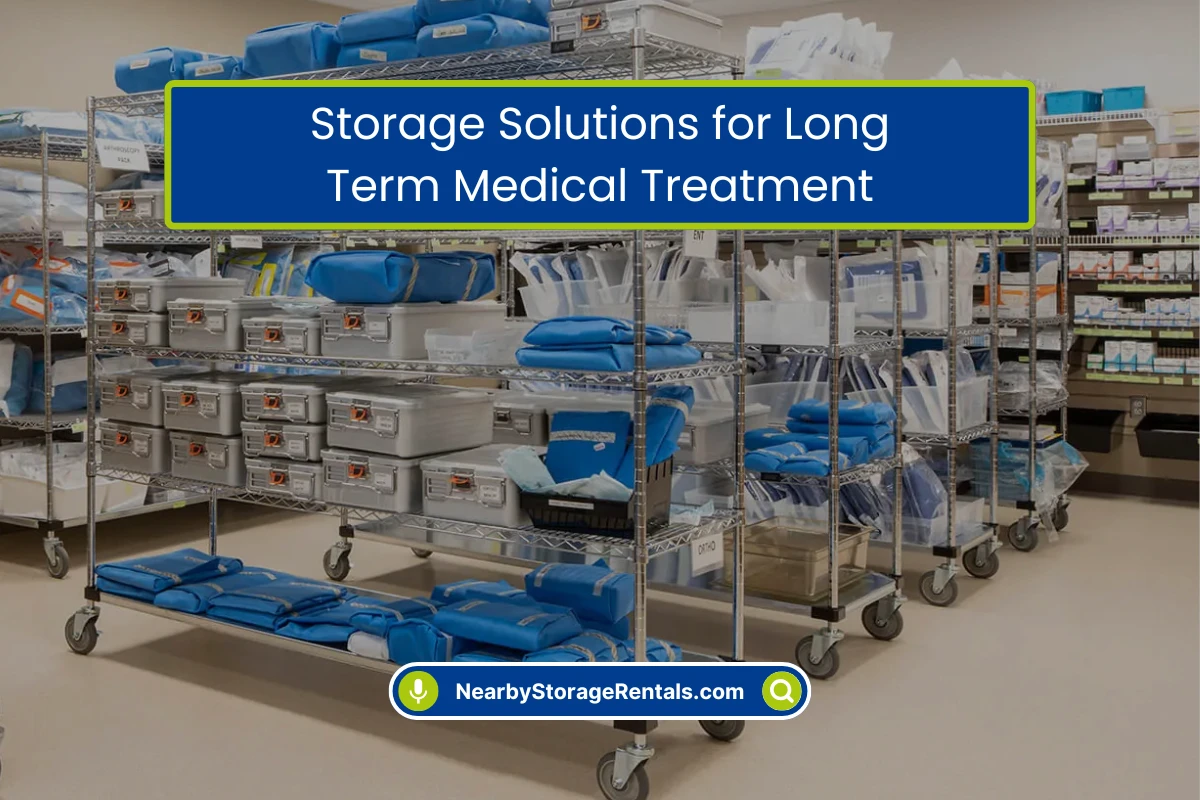 Storage for Long-Term Medical Treatment