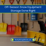 Store Snow Equipment the Right Way Off-Season