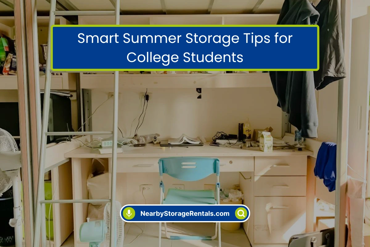 Student Storage Guide for Summer Break