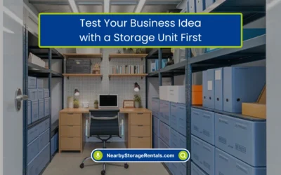 Test Your Business Idea with a Storage Unit First (2026)