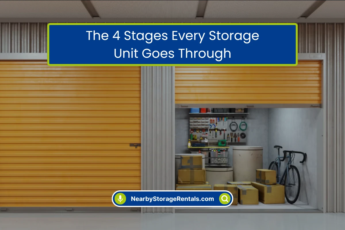 4 Storage Unit Stages You’ll Definitely Recognize