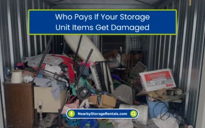 Who Pays If Your Storage Unit Items Get Damaged? (2026)