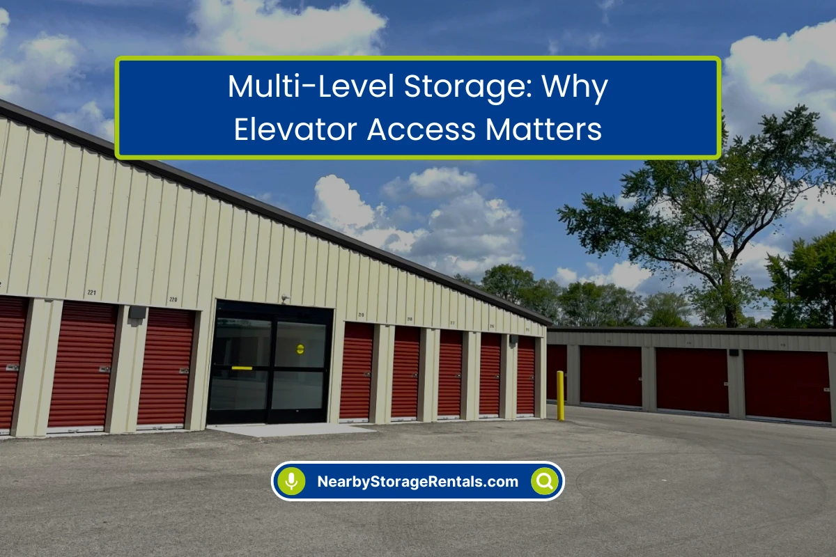 Don’t Rent Storage Without Checking the Elevator