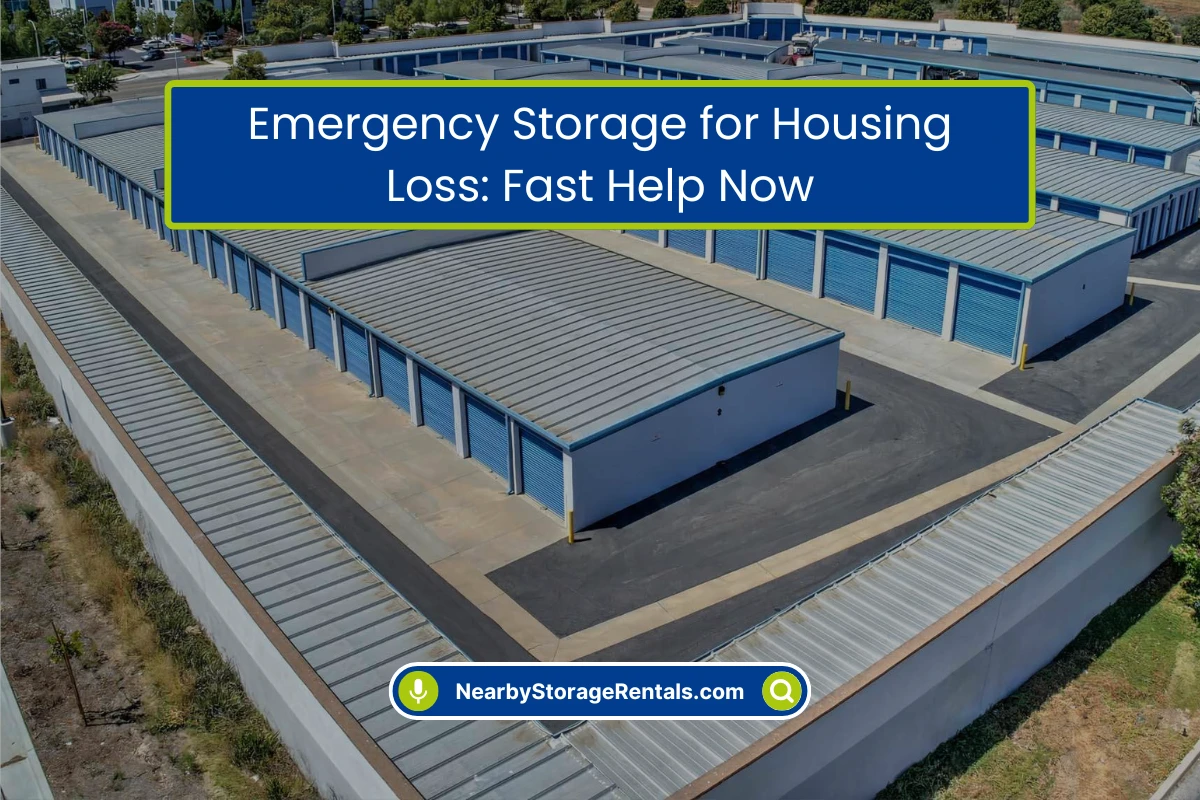 Emergency Storage for Housing Loss Fast Help