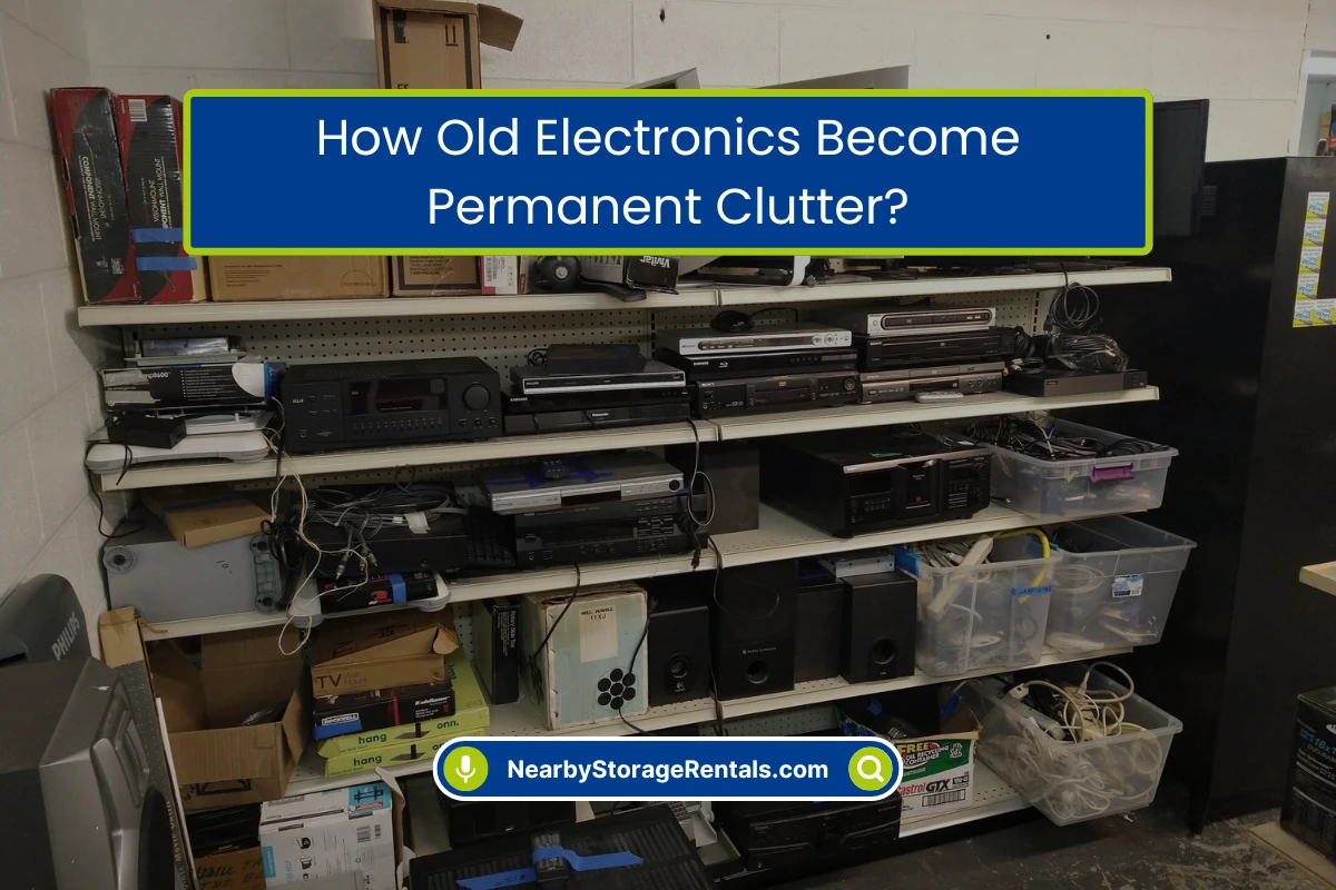How Old Electronics Turn Into Permanent Storage Clutter