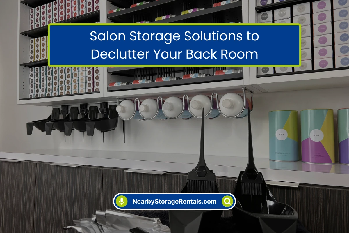 How Salon Owners Can Free Up Space with Smart Storage