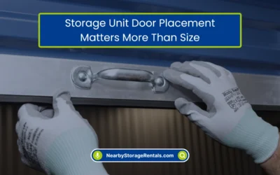 Storage Unit Door Placement Matters More Than Size (2026)