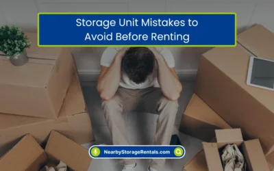 7 Storage Unit Mistakes to Avoid Before Renting (2026)