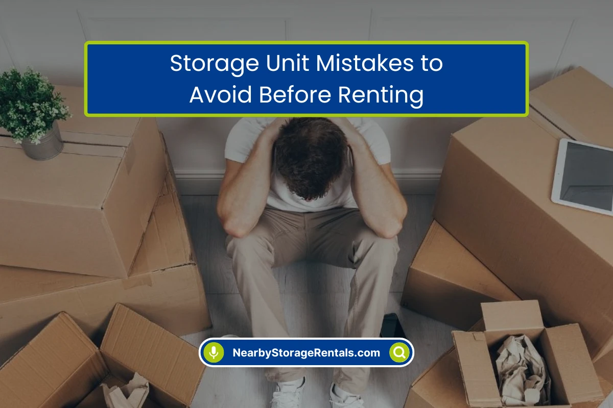 Renting a Storage Unit Read This First