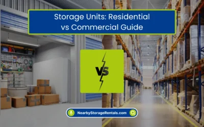 Storage Units: Residential vs Commercial Guide (2026)