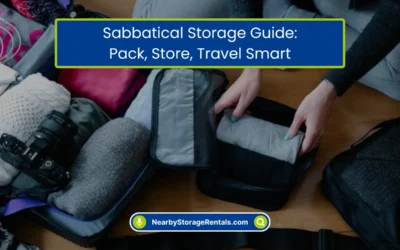 Sabbatical Storage Guide: Pack, Store, Travel Smart (2026)