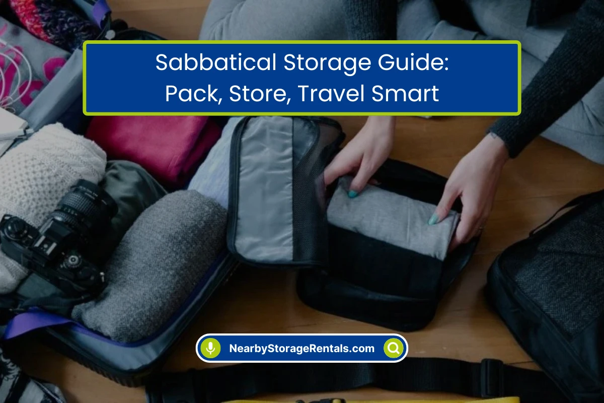 Sabbatical Storage Tip Pack, Store, Travel Smart Sabbatical Storage Tip Pack, Store, Travel Smart