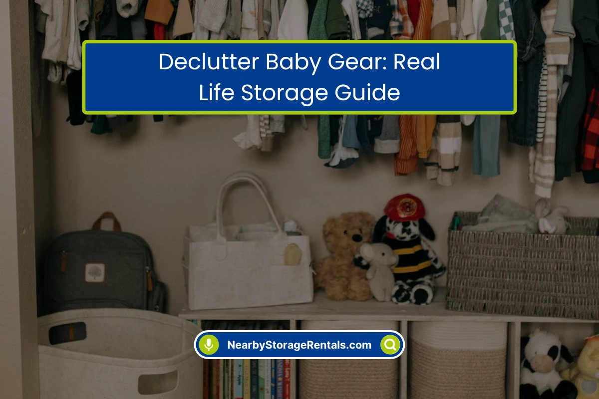 Smart Baby Gear Organization and Storage Tips