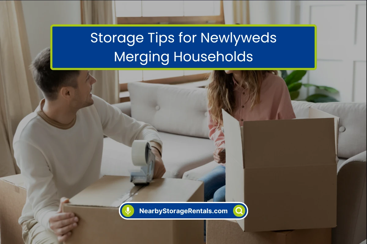 Storage Tips for Newlywed Couples Moving In