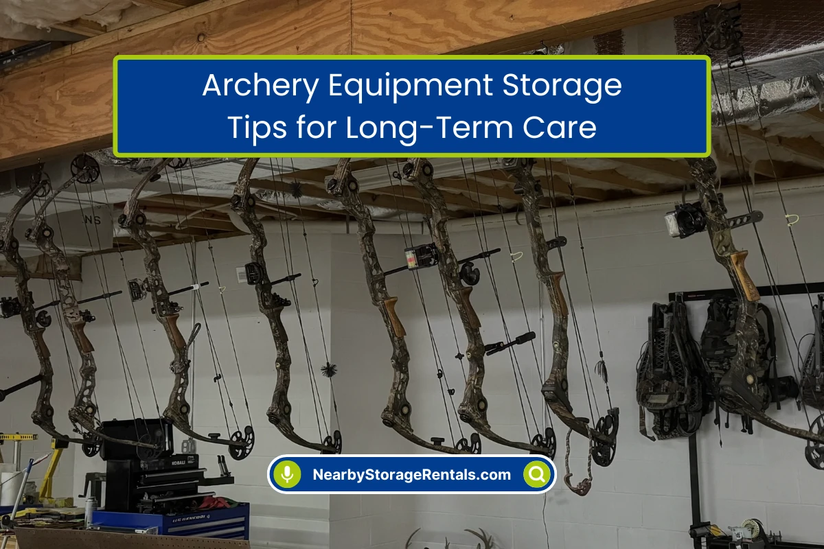 Store Archery Equipment Without Damage