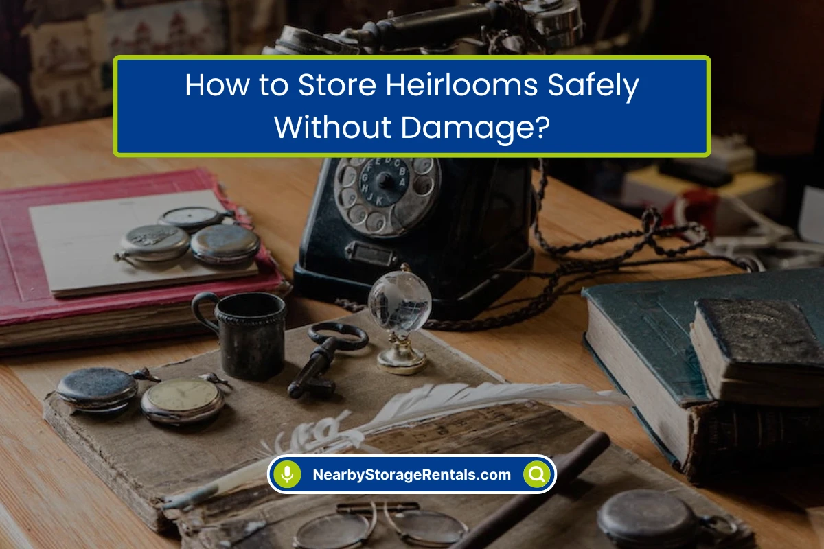 Store Heirlooms Safely Without Damage
