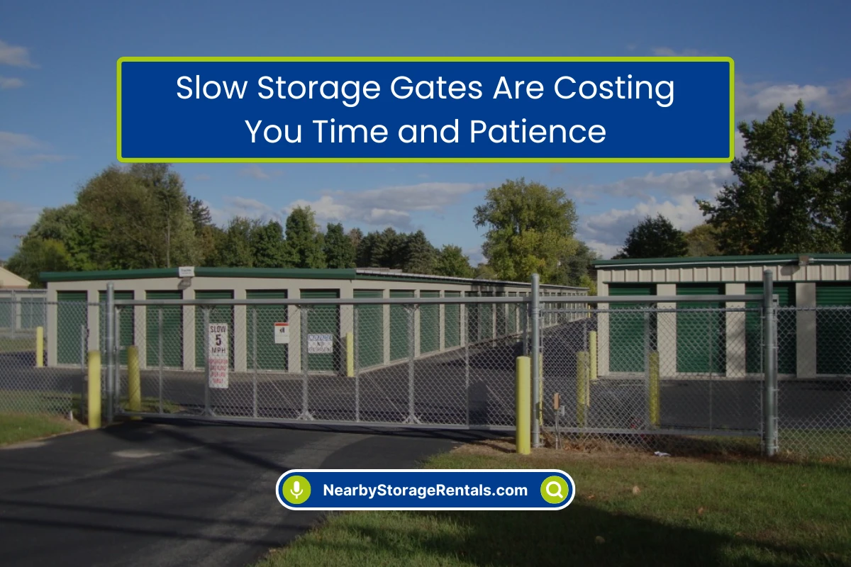 The Hidden Impact of Slow Storage Unit Entry Gates