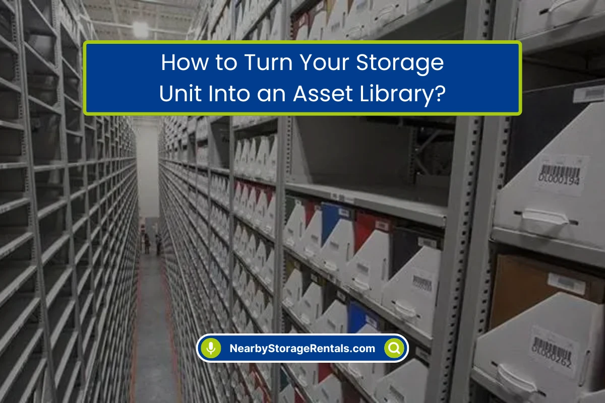 Turn Your Storage Unit Into an Asset Library