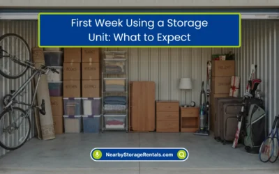 First Week Using a Storage Unit: What to Expect (2026)