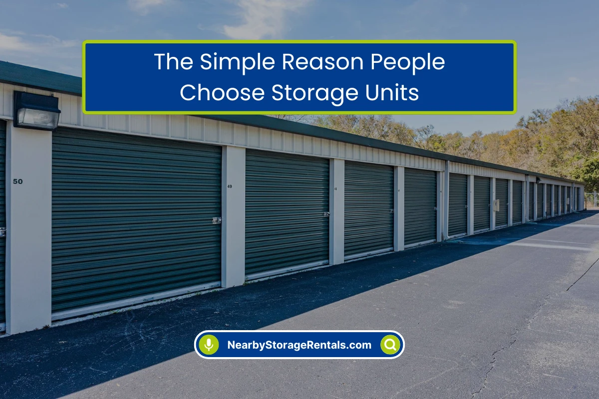 Why Storage Units Beat Every Other Space Option