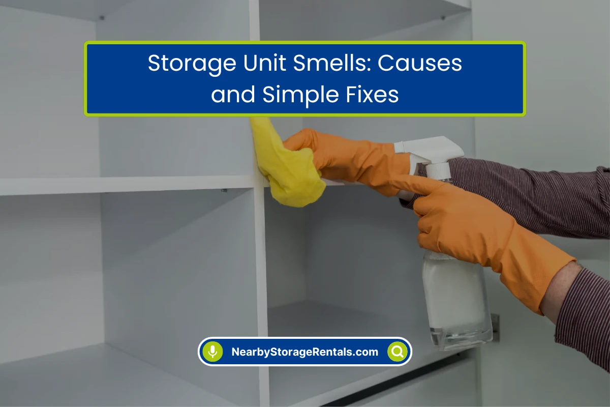 Why Your Storage Unit Smells & How to Fix It