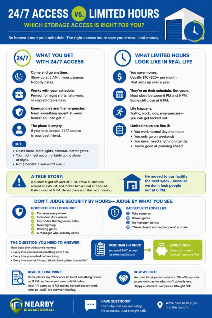 247 vs Limited Storage Access What You Need Infographic
