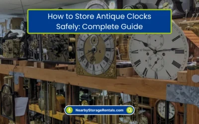 How to Store Antique Clocks Safely: Complete Guide (2026)