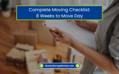 Complete Moving Checklist: 8 Weeks to Move Day (2026)