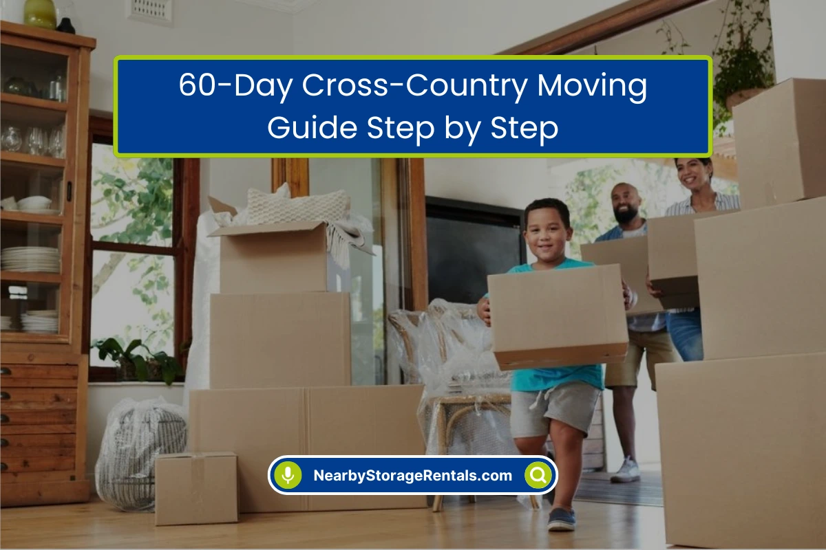 Cross-Country Moving Checklist 60-Day Plan