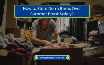How to Store Dorm Items Over Summer Break Safely? (2026)